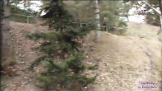 In a small passageway the blonde gets touched and fucked by a stranger for money