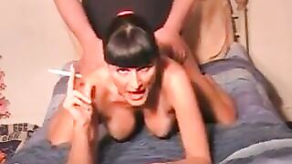 Smoking milf ass fucked talking dirty