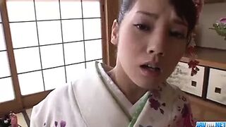 Horny Rei Mizuna loves touching her mo
