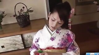 Horny Rei Mizuna loves touching her mo