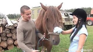 Angelica Fucks Her Riding Instructor