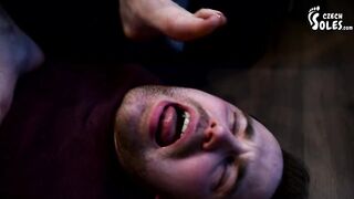 Karate foot smother and domination