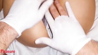 Fingering My Stepsister During Oil Massage In Sexy Panties