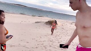 Having sex on the dunes