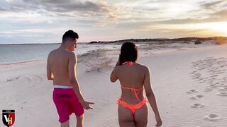 Having sex on the dunes