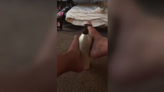Lily S. Footjob simulation