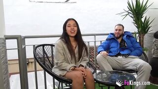 18 years old babe wants a chance in porn. SHE LOVES BEING SHAFTED!