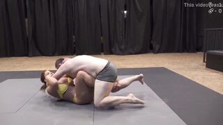 Sheena wrestling