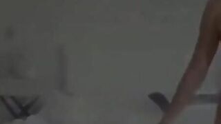 Screaming Brunette College Girl Loves Cock
