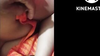 Sleeping bhabhi & step sister boobs show