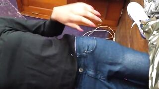 Young lady scared to suck dick