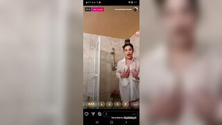 Meryem Lebanese girl hot shower