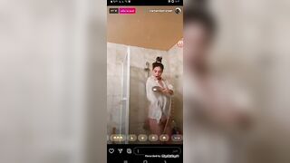 Meryem Lebanese girl hot shower
