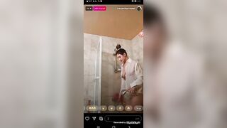 Meryem Lebanese girl hot shower