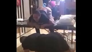 Anita tattooing her ass