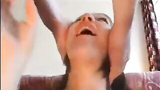 Fucking a big natural tits girl