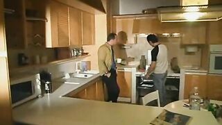 Italian family threesome