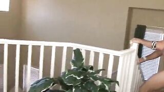 Professional milf teaching teen how to fuck