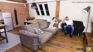 HUNT4K. Lucky guy buys home appliances and perfect girl