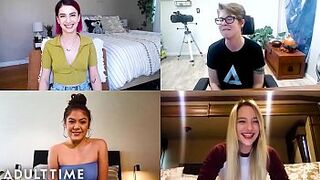The Cast of Award Winning 'Teenage Lesbian' Reunites & Masturbates Together
