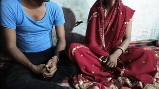 Newly desi aunt made her cry after being hit hard by a thick cock in her pussy