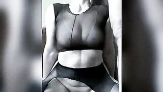 Huge dildo vibration in my ass