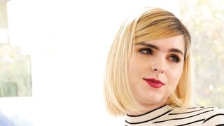 GenderX - Stranded Transsexual Teen Gets Blown & Fucked