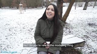 Public Agent Hot Latina Babe Fucked POV in Basement