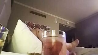 Cheating Tinder slut asked to meet her at the casino