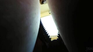 Tiny Husband Lost in Tits Giantess
