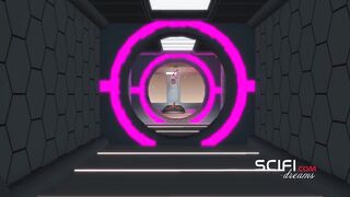 Sci-Fi. Hot 3d shemale having a good time with a lesbian