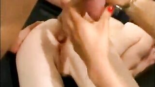 French girl gets her ass broken