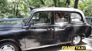 Fake Taxi Sexy Thai lady with pierced pussy lips