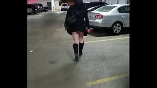 Flashing at the casino