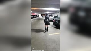 Flashing at the casino