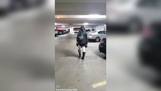Flashing at the casino
