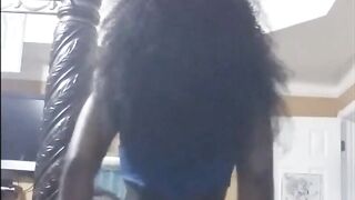 Sexy Black Big Butt Girl Striptease - xdance.stream