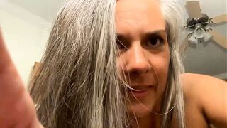 Beautiful horny Gilf