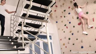 TeenMegaWorld - X-Angels - From high wall to hard dick