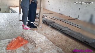 wife pays a builder with sex