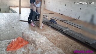 wife pays a builder with sex