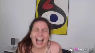 This teen WANTS IT ALL!!! Her porn debut with an older dude