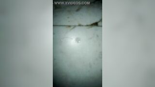 HUGE 'Two-Story' Cumshot (at job)!