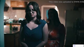 Unhappy Wife Enjoys First Lesbian Experience With A Busty MILF - Angela White, Jay Taylor
