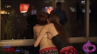 Lesbian Ass Licking & Strap-On Fucking