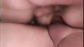 Threesome with a hot mature.
