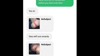 I TOLD HER TO WEAR PINK PANTIES
