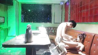 Amazing hot fuck with a beautiful Asian amateur