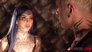 HO HUNTERS - Tattooed ghost Amber Luke wants to fuck