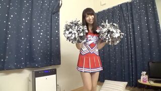 A Shy, Beautiful Cheerleader from Famous University makes AV Debut?